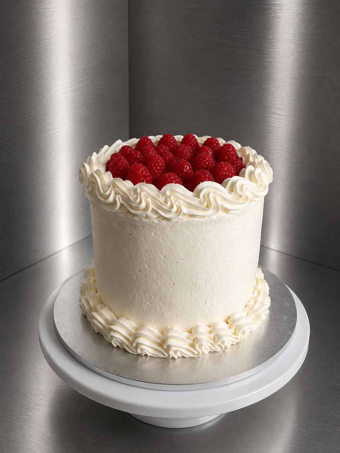 Red Fruits Layer Cake (Swiss Meringue Buttercream)